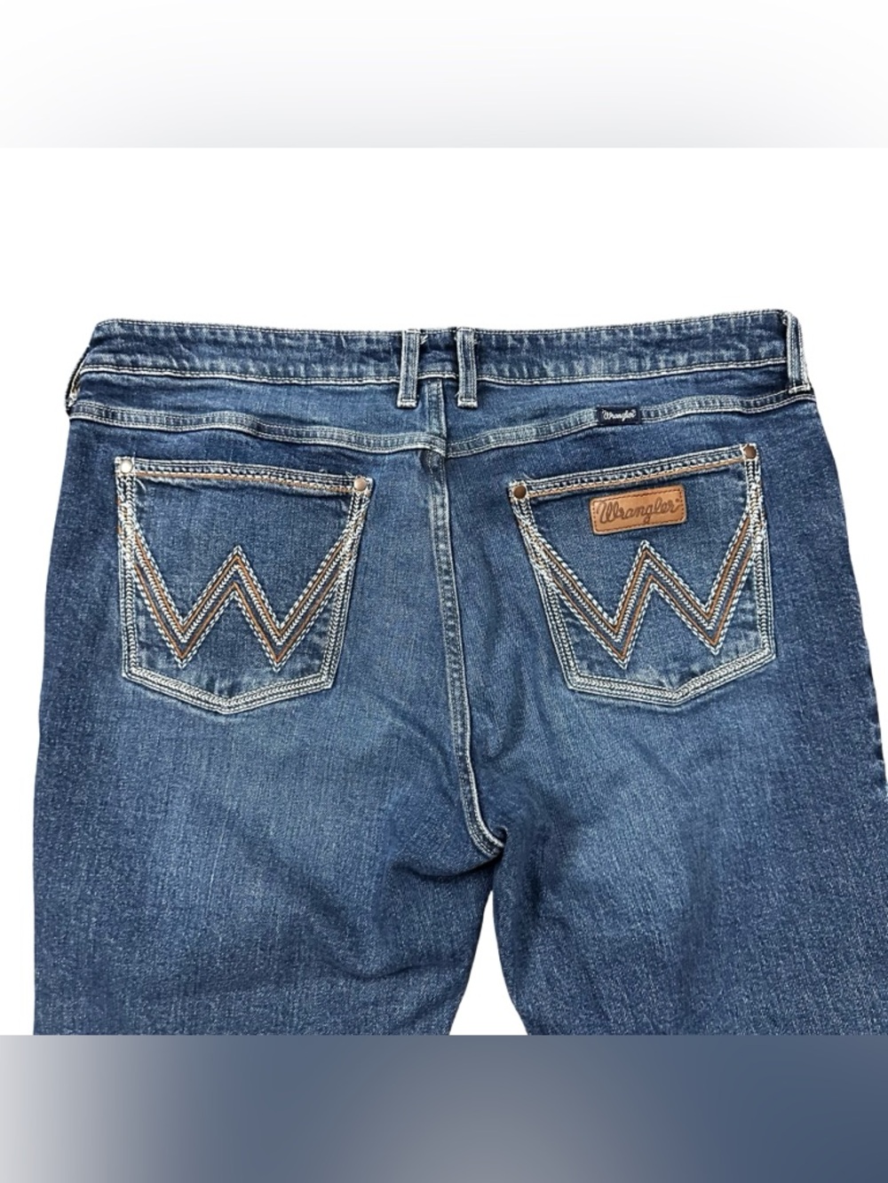 Wrangler Retro Mae Bootcut Jeans Size 35 x 34 Western Denim Country Stretch